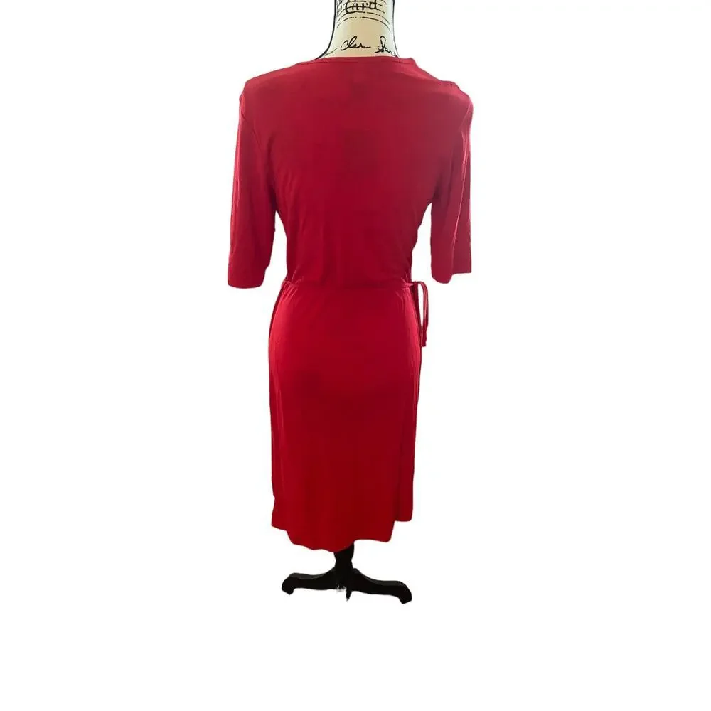 Gap Size Medium Red Dress made from Rayon - Picture 13 of 16